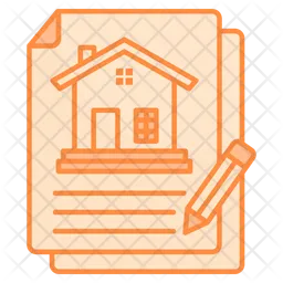 Rent agreement  Icon