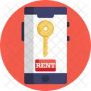 Rent House Key Mobile App Icon