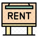 Rent Billboard Sign Signboard 아이콘