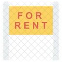 Board Rent Sign Icon