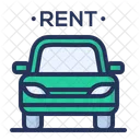 Rent Car Service Icon