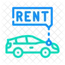 Rent Car  Icon