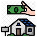Rent Business House Icon