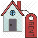 Rent House Estate Icon