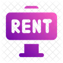 Rent Post Lease Icon