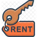 Rent Key Rental Icon