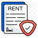 Rent Paper Rent Document Rent Doc Icon