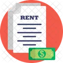 Rent Document File Symbol