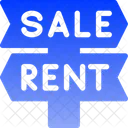 Rent Sale Sign Icon