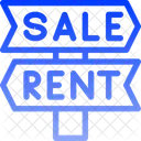 Rent Sale Sign Icon