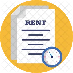 Rent Schedule  Icon