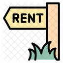 Rent Sign Rent Sign Icon