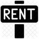 Rent Sign Rent Rent Board 아이콘