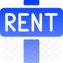 Rent Sign 아이콘