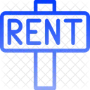 Rent Sign 아이콘