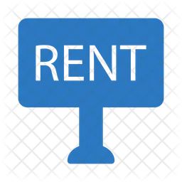 Rent signboard  Icon