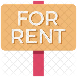 Rent Signboard  Icon