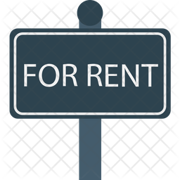 Rent Signboard Icon