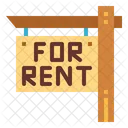 Rent Signboard  Icon