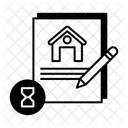 Rental Agreement Property Paper Agreement Icon