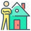 Rental Broker Landlord Property Agent Icon