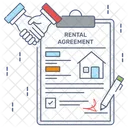 Property Papers Property Contract Estate Agreement Icon