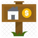 Rental House Sign Icon