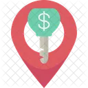 Rental Location Destination アイコン