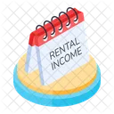 Rental Income Table Calendar Schedule Reminder Icon