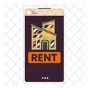 Rent Property Rental House Phone Application Icon