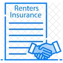 Renters Insurance Insurance Contract Insurance Claim Icon