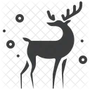 Hirsch Rentier Rudolph Icon