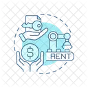 Rental Equipment Facility Icon