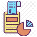 Reoprt Payment Payment Analysis Payment Analytics Icon