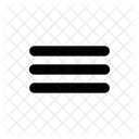 Reorder Three Arrange Icon