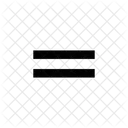 Reorder Two Sharp Icon