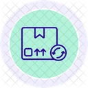 Reorganiser Colis Ligne Icone Icon