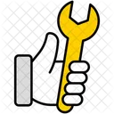 Repair Tool Construction Icon