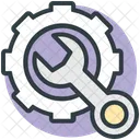 Repair Gear Wrench Icon