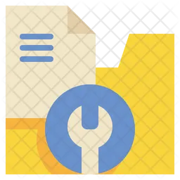 Repair File Folder  Icon