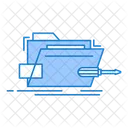 Repair Folder Repair File Repair Box Icône