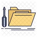 Repair Folder Repair File Service Icon