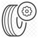 Repair Tire Tyre Icon