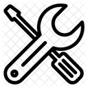 Repair Wrench Screwdriver Icon