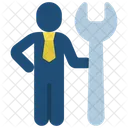 Repair Person People Icon