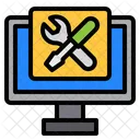 Monitor Electronic Repair Icon