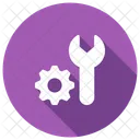 Repair Wrench Setting Icon