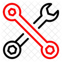 Toolkit Wrench Machine Icon