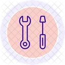 Repair Tools Line Icon Icon