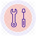 Repair Tools Line Icon Icon